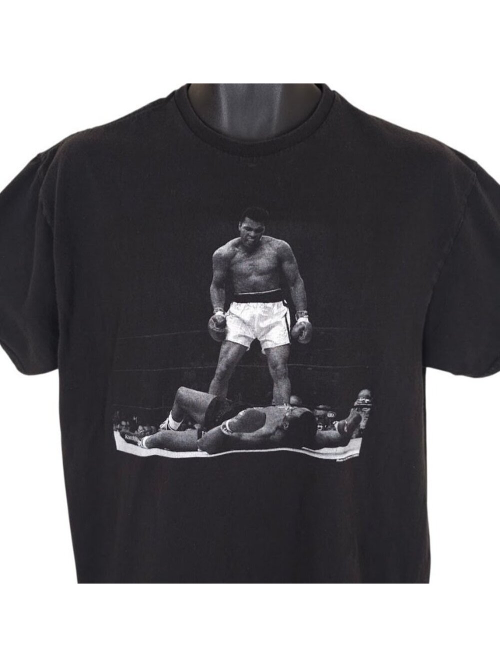 Muhammad Ali T Shirt Mens Size Large Black The Greatest Boxer Boxing